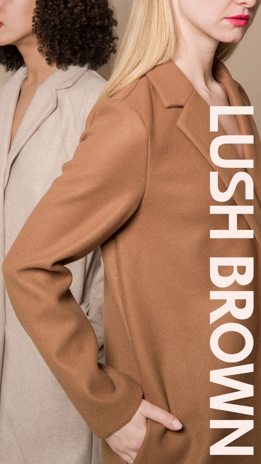 Lush Brown Logo Cover