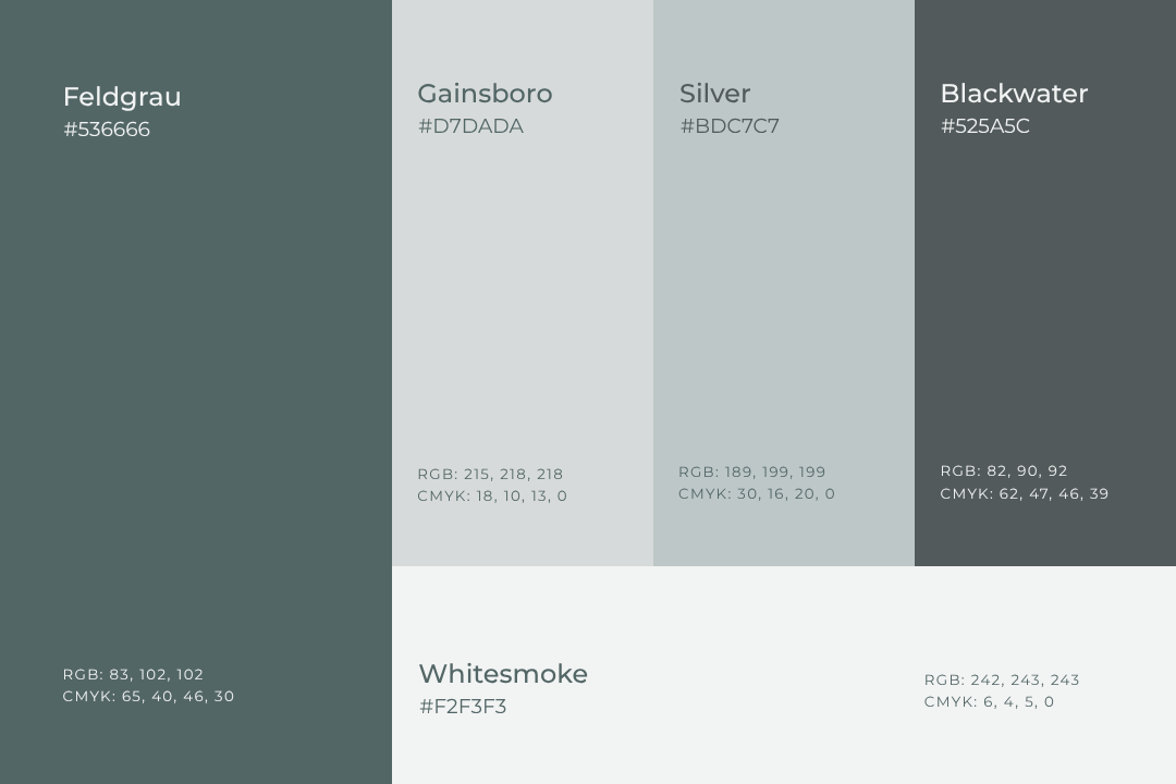 Monochromatic Colour Palette